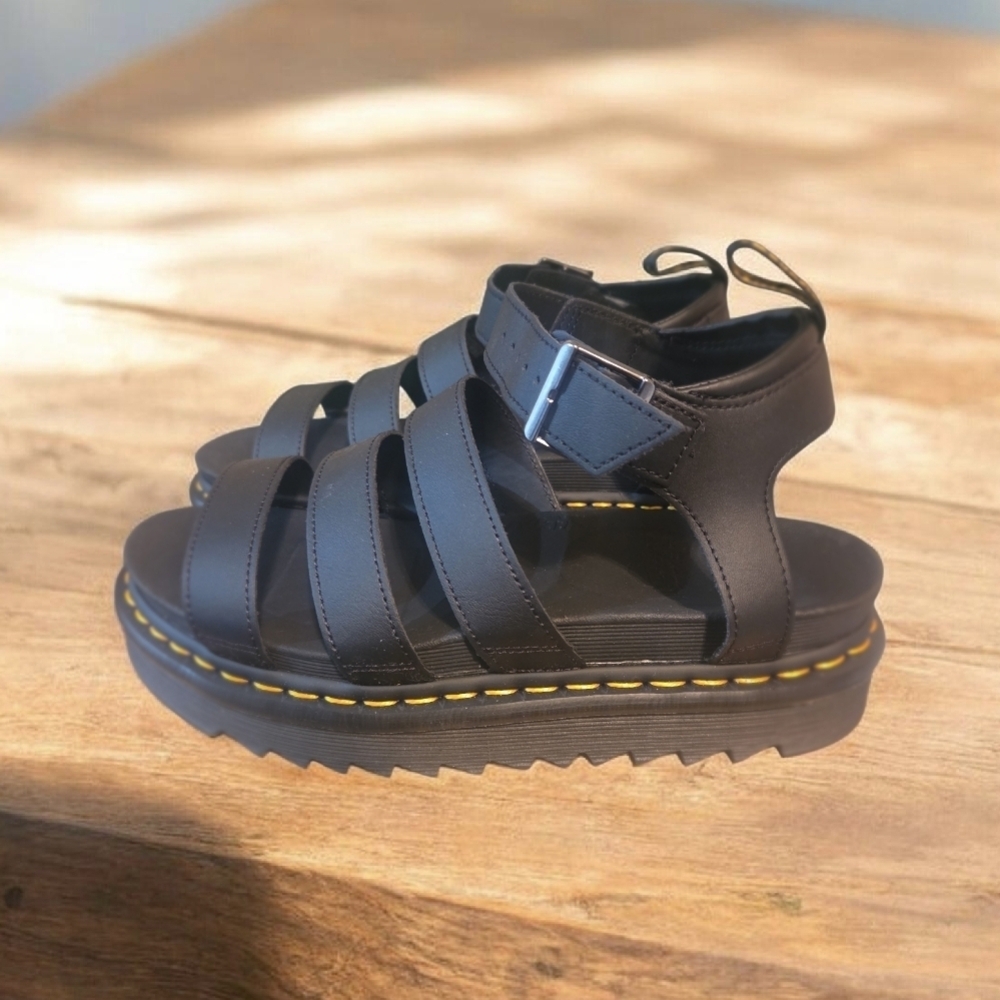 Dr. Martens Black Platform Sandals